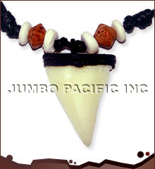 shark tooth tribal necklace